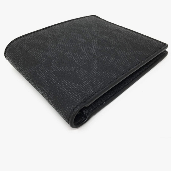 New! MICHAEL KORS MK Monogram Jet Set Mens Billfold Wallet. - Picture 7 of 11